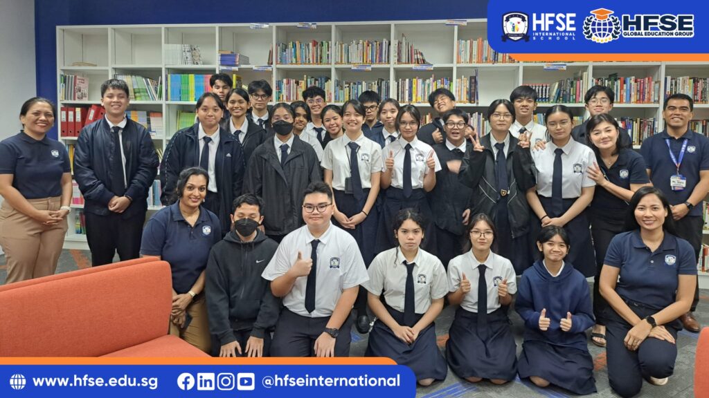HFSE International School's Secondary 4 Students Explore Singapore Polytechnic