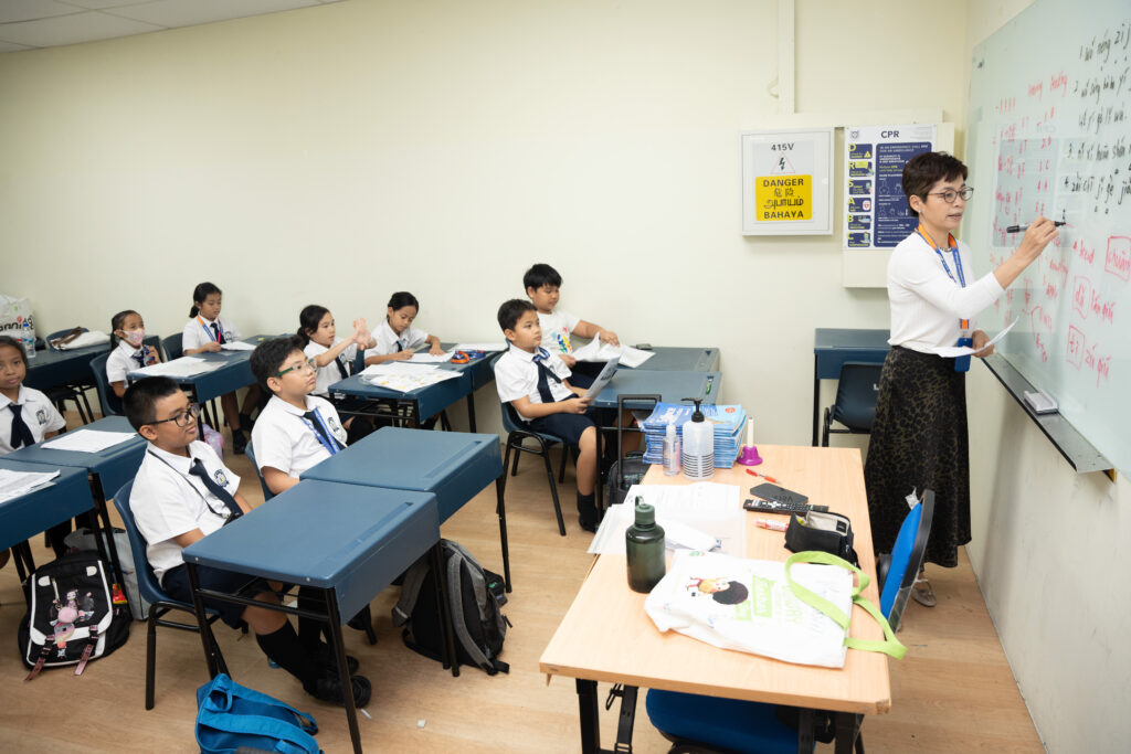 International students enjoying learning Mandarin.