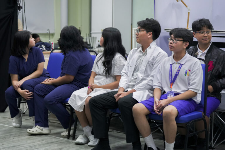 HFSE International School students in Singapore engaged in an event.
