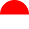 Indonesia Flag Circle